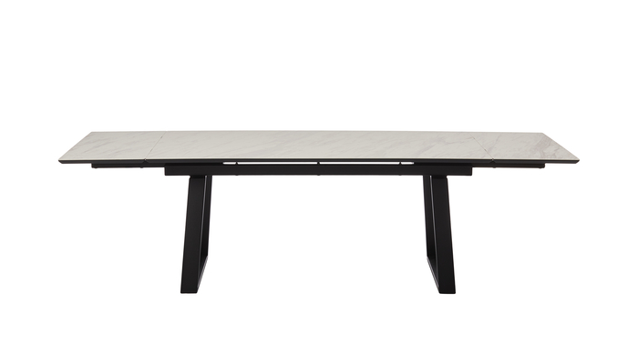 Стол прямоугольный MILANA-180 180+45+45*98 черный/Palissandro Premium Cer - фото 2