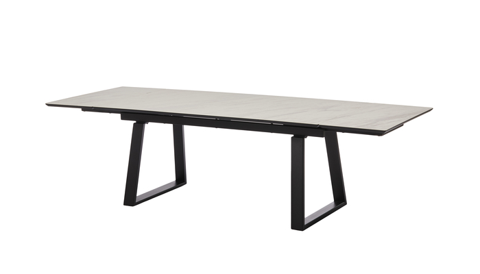 Стол прямоугольный MILANA-180 180+45+45*98 черный/Palissandro Premium Cer - фото 3