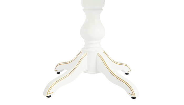 Стол круглый ОРИОН-3 100+35*100 т.1 пат.золото - фото 5