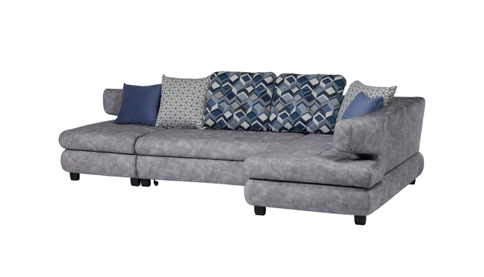 Диван угловой правый НЕАПОЛЬ Браво 81основа/талисман03/талисман комп03/велутто48/9кат.