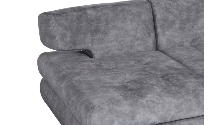 Диван угловой правый НЕАПОЛЬ Браво 81основа/талисман03/талисман комп03/велутто48/9кат. - фото 5