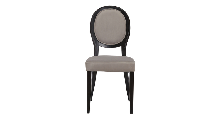 Стул ОРИОН т.876/тк. 910 7451 A15 серый (Венге) - фото 2