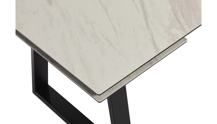 Стол прямоугольный МИЛАНА-180 180+45+45*98 черный/Палисандро Премиум Кер - фото 5