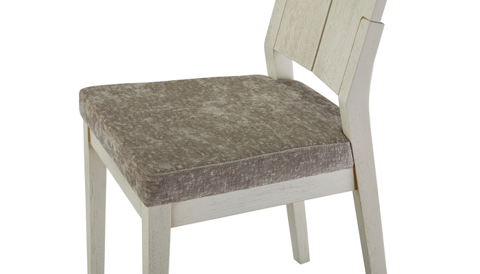 Стул КРАФТ т.603/тк. 4-626 A  (Молочный дуб с бронзовой патиной) - фото 5