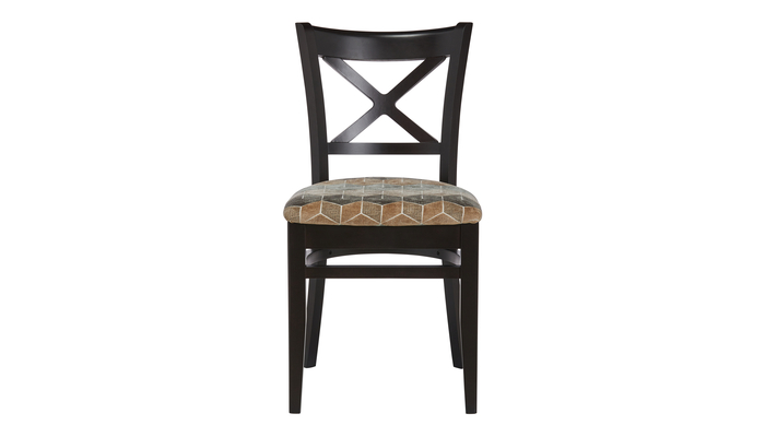 Стул МАРИО т.876/тк. 4-167  10653 серо-коричневый (Венге) - фото 2