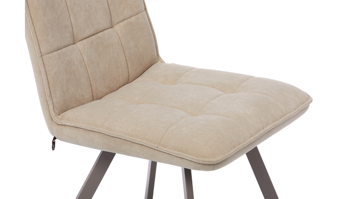 Стул РОМ Д капучино/велюр Б03 кремовый - фото 5